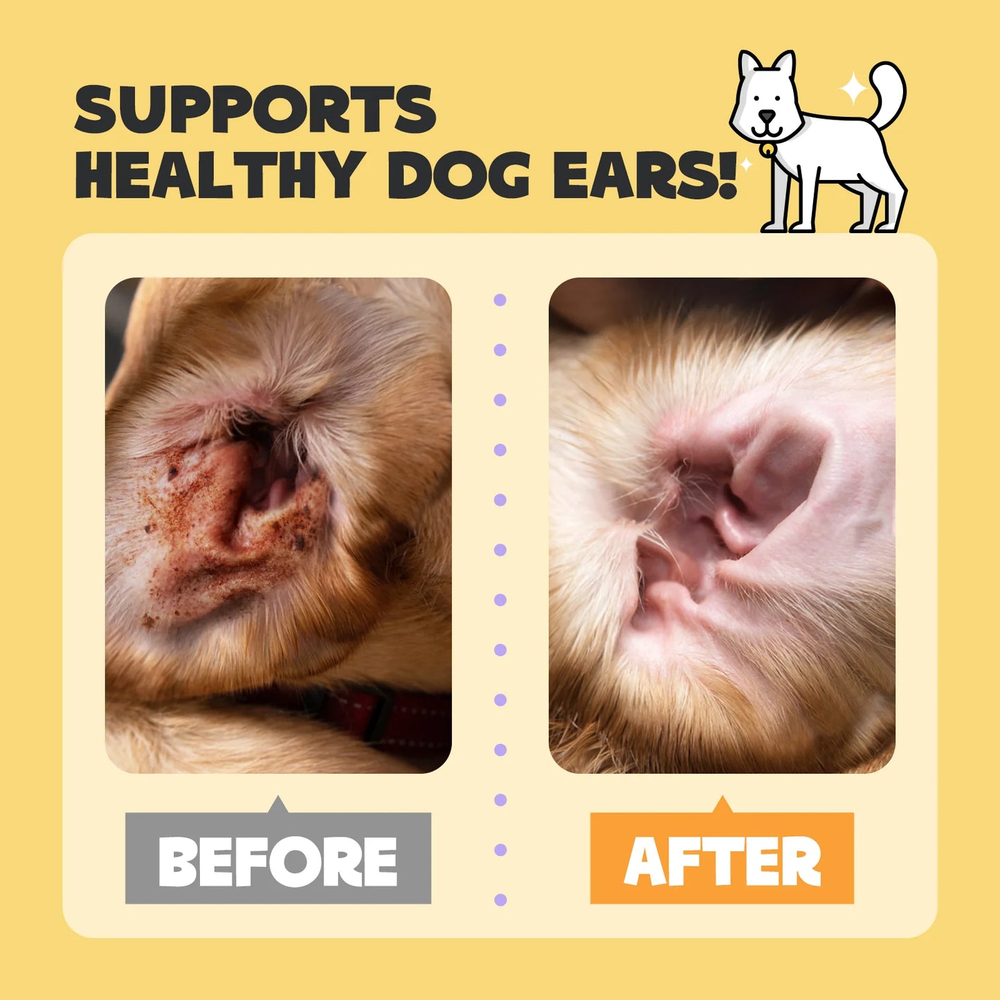 FreshEars™ - Dog Ear Relief Finger Wipes