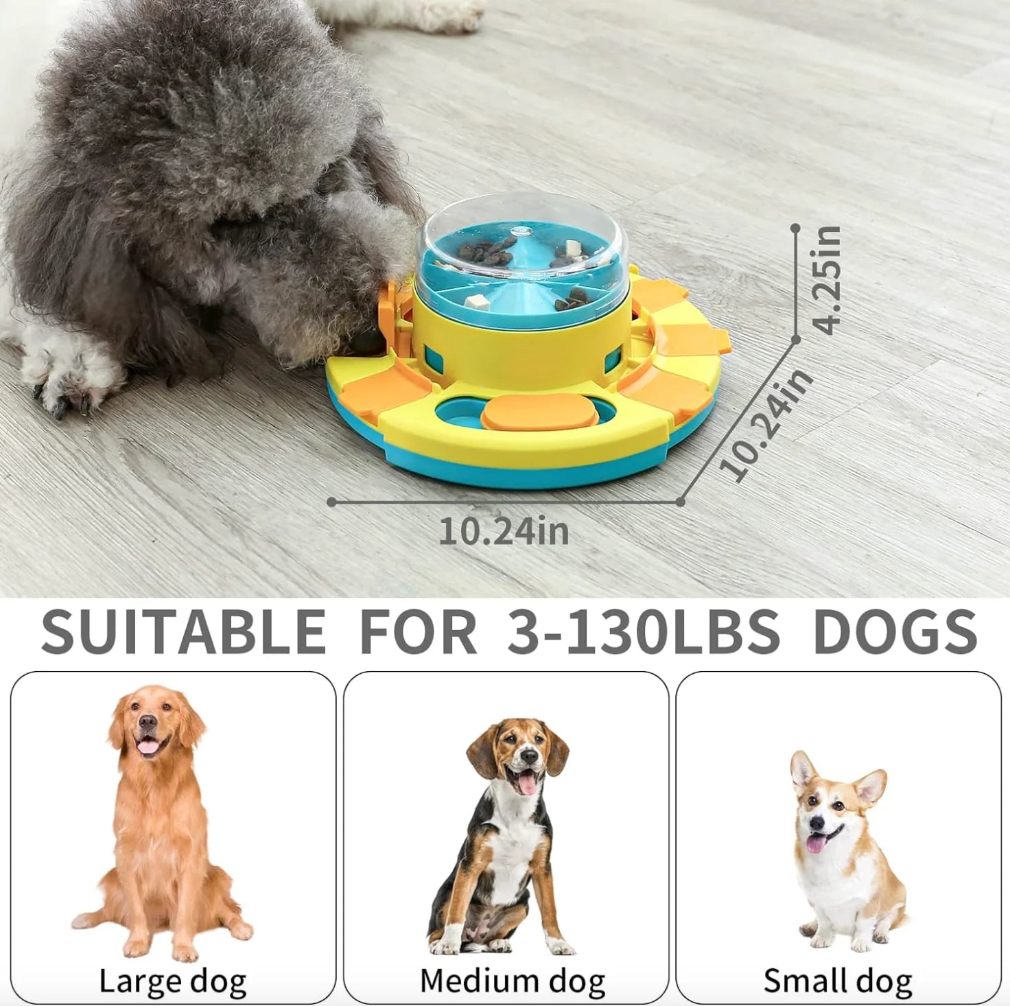 HappyPaws Puzzle Feeder - Fun for hours!